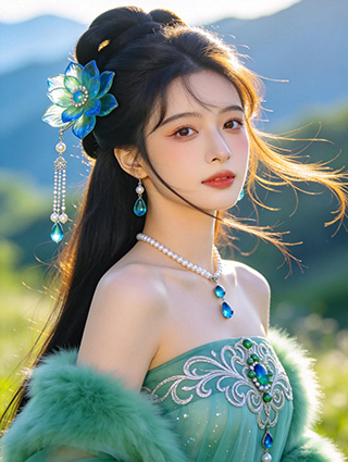 極致寫實國風(fēng)人像攝影