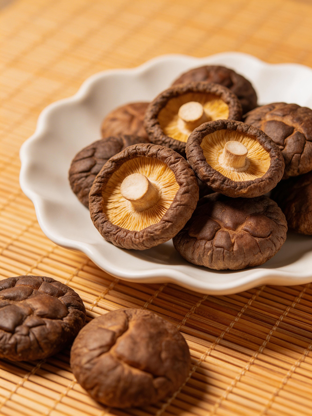 商業(yè)美食金錢香菇產(chǎn)品攝影