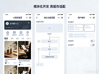 福州小程序開發(fā)干貨，功能模塊化+用戶留存技巧賦能企業(yè)增長(zhǎng)