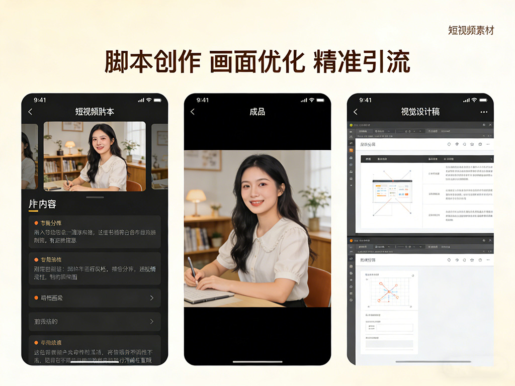 福州短視頻運(yùn)營+視覺設(shè)計(jì)干貨，腳本創(chuàng)作+畫面優(yōu)化提升引流效果
